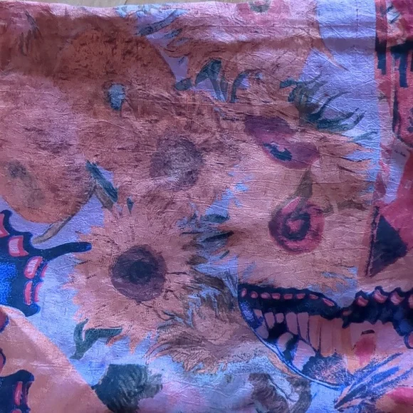 Vintage URU silk pants - Picture 9 of 10